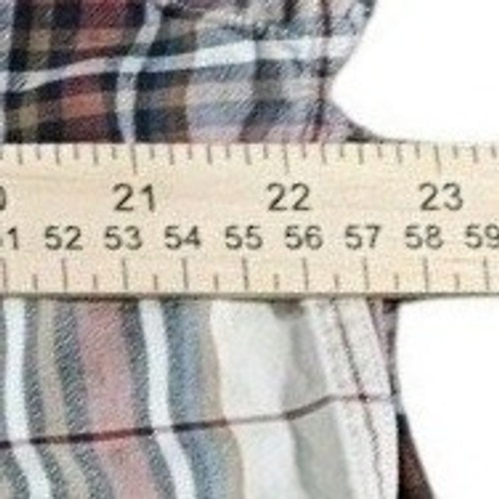 Orvis Plaid Button Down Shirt Mens Large Multicolor Classic Long Sleeve Cotton - Picture 3 of 5